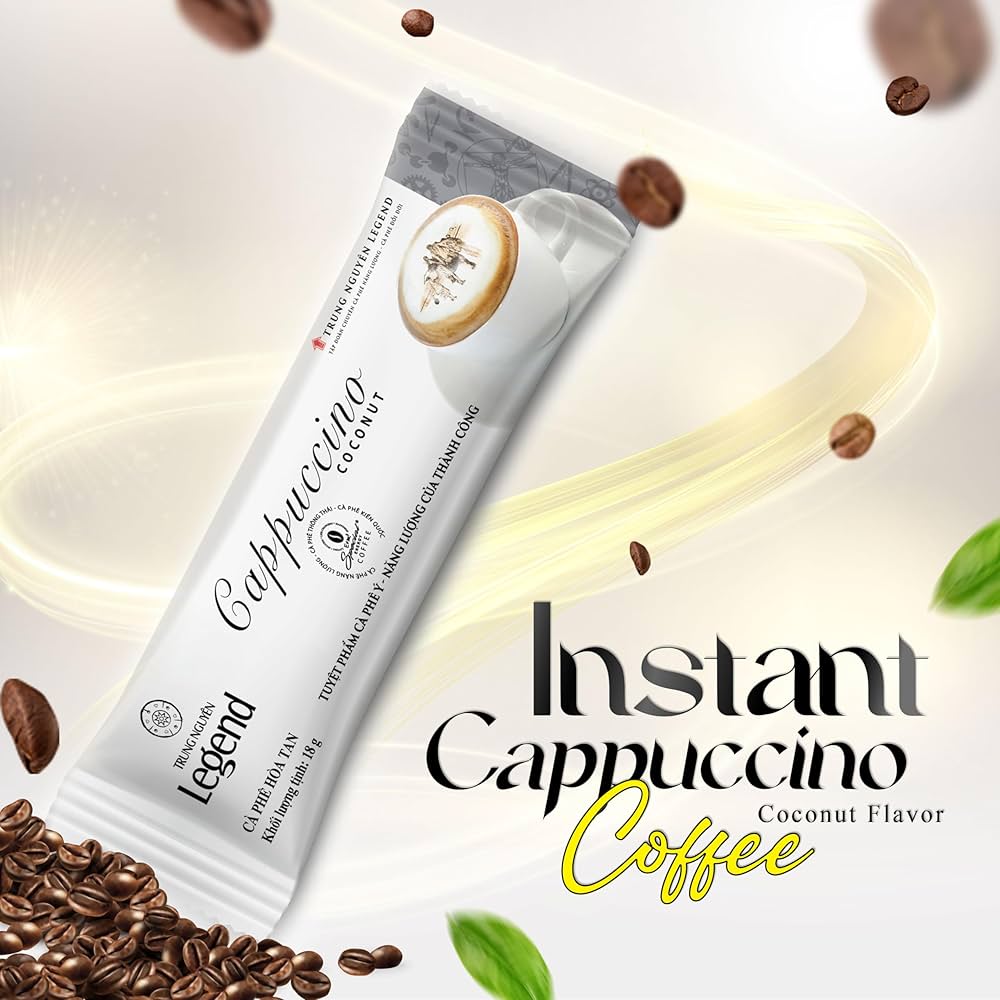 Trung Nguyen Legend Cappuccino Coconut - Kopi Kelapa Premium 2
